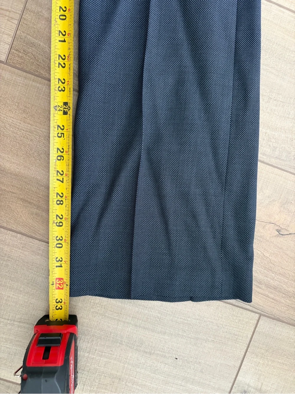 Brooks Brothers Blue Birdseye Stretch Wool Italian Pant Suit Trousers NWT 4